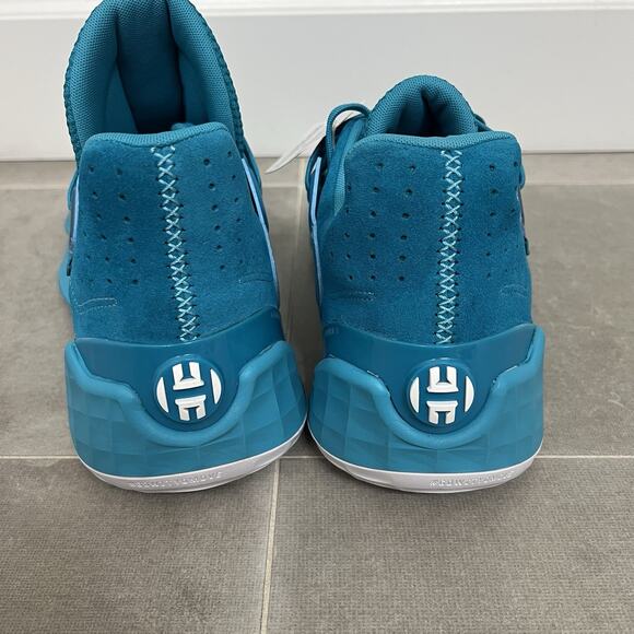 Adidas SM Harden Vol 4 TEAM Mens 14 Teal Blue Athletic Basketball Shoes EF9780